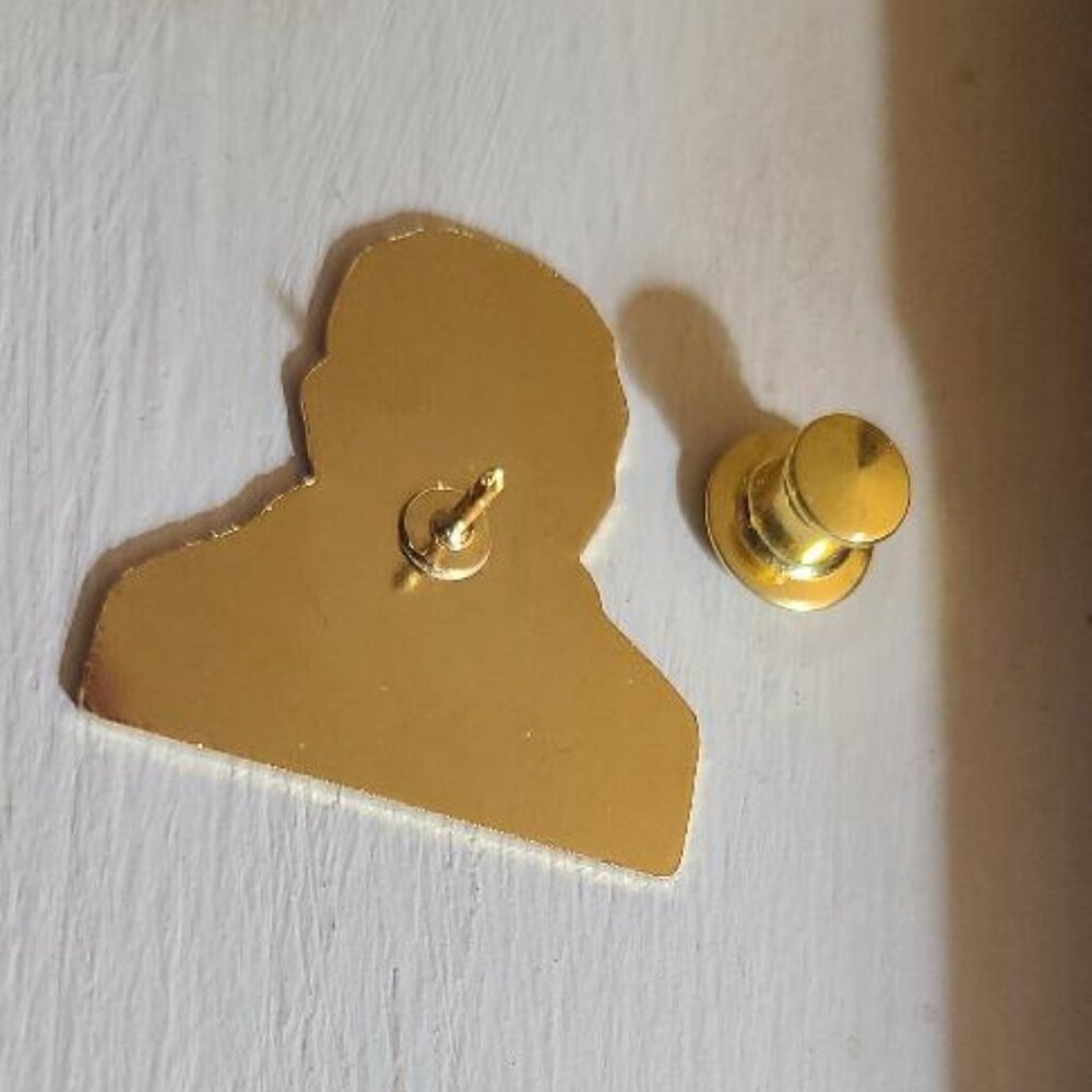 J.P. Jean-Pierre Papin French Soccer Vintage Lapel Pin - Picture 4 of 4